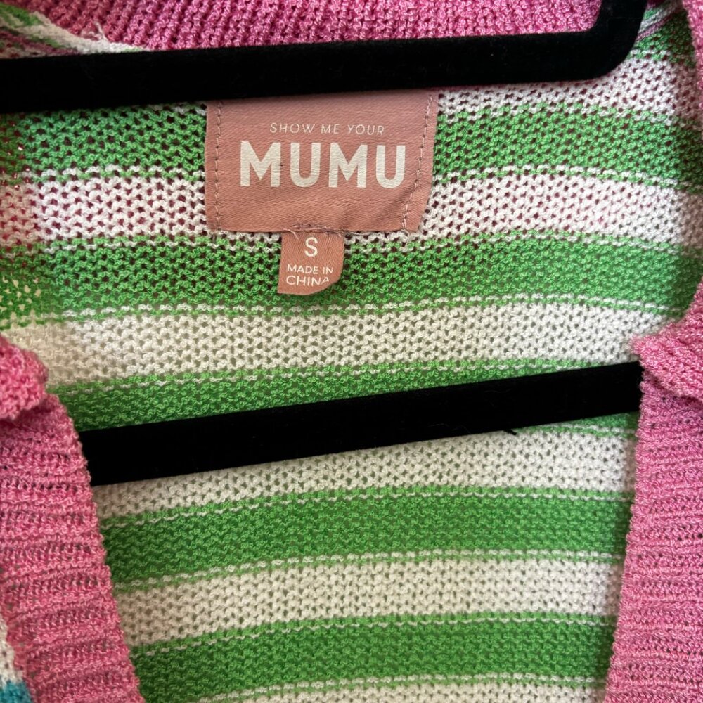 Colorful Sonny Oversized Button Up Cardigan Sweater - S - Picture 4 of 6